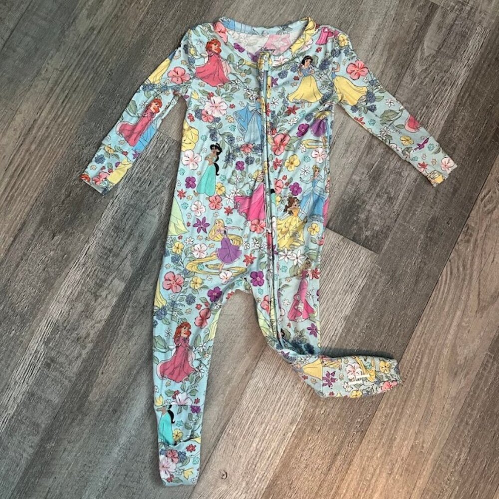 Posh Peanut OG Disney Princess convertible Pjs 6/9